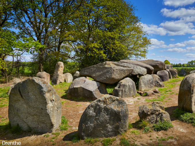 Prachtige Hunebedden in Drenthe te vinden