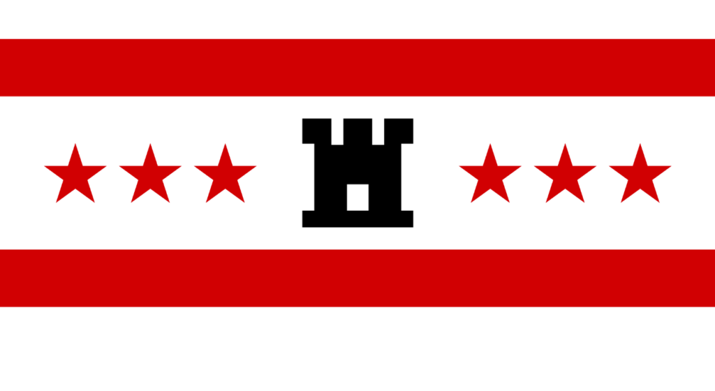 De vlag van Drenthe